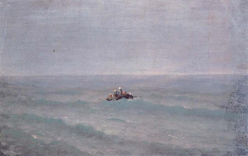 Arkhip Ivanovich Kuindzhi The Boat on the sea oil painting image